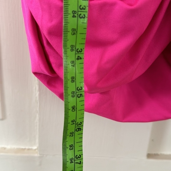Lulu’s Hot Pink Long Sleeve Ruched Open Back Mini Dress - Picture 14 of 16